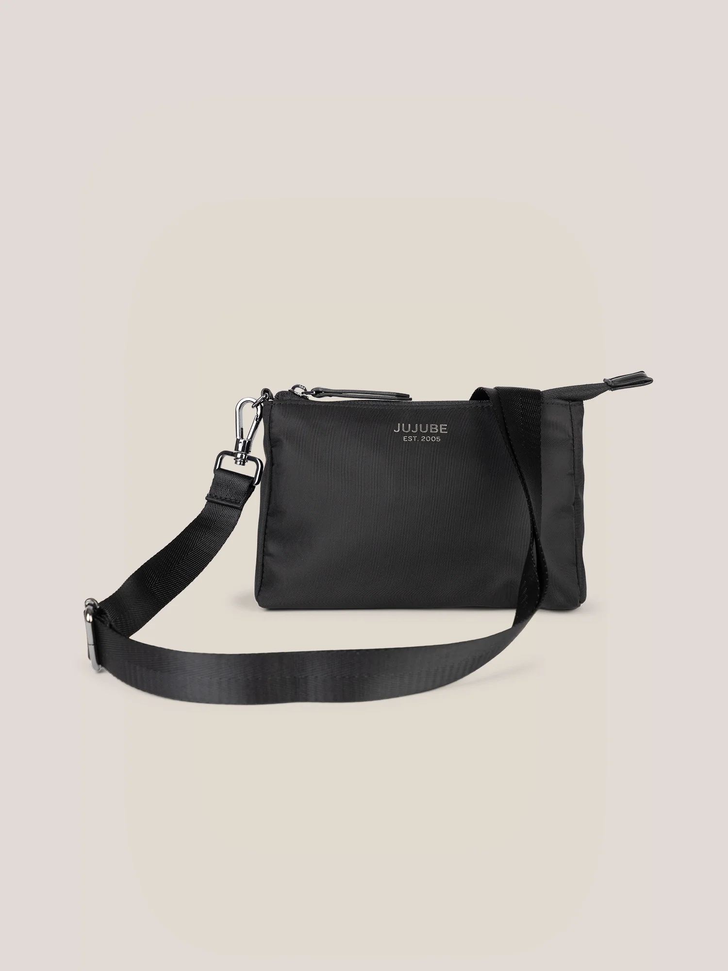 Witney Carson 3-piece Pouch Set - Cloud & Black - Image 3