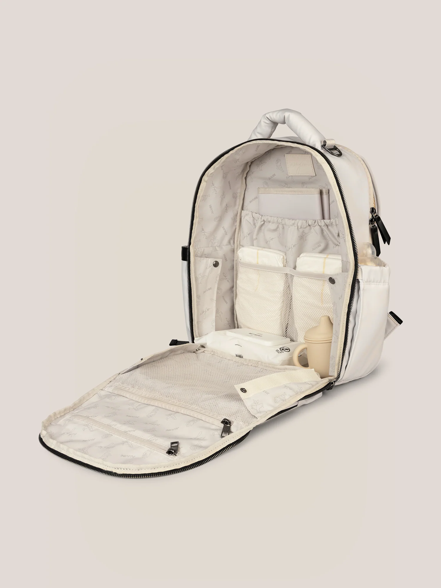 Witney Carson Classic Diaper Backpack - Cloud - Image 6