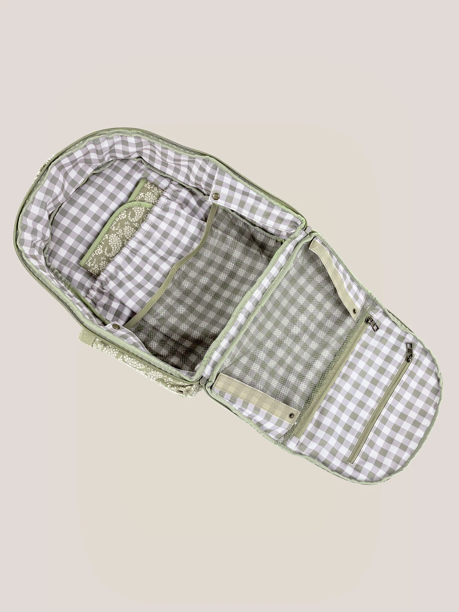 Sazan + JuJuBe Classic Diaper Backpack - Paisley Floral - Image 10