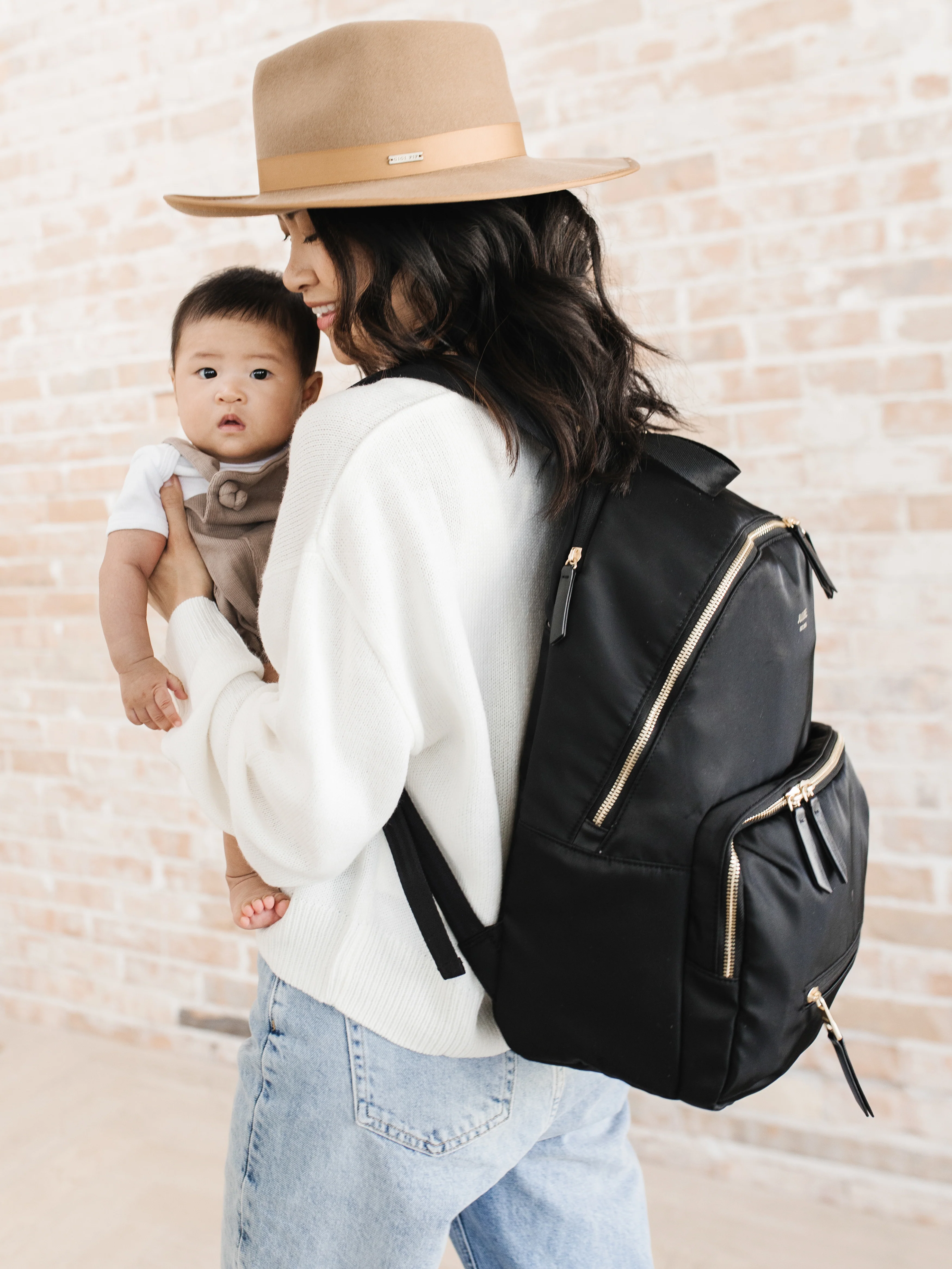 Everyday Diaper Backpack - Black - Image 6