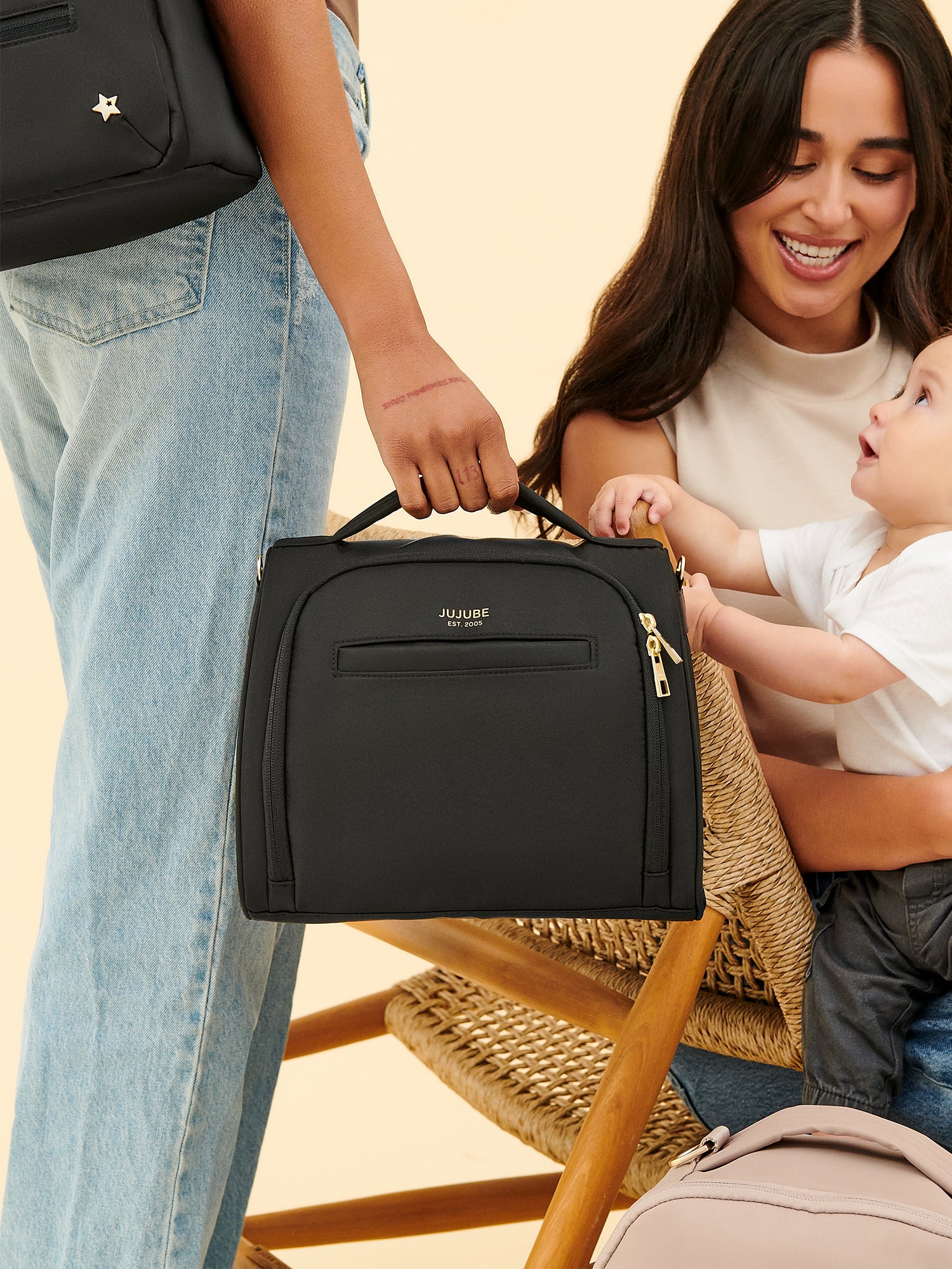 Insulated Bottle Bag - Black - Image 7