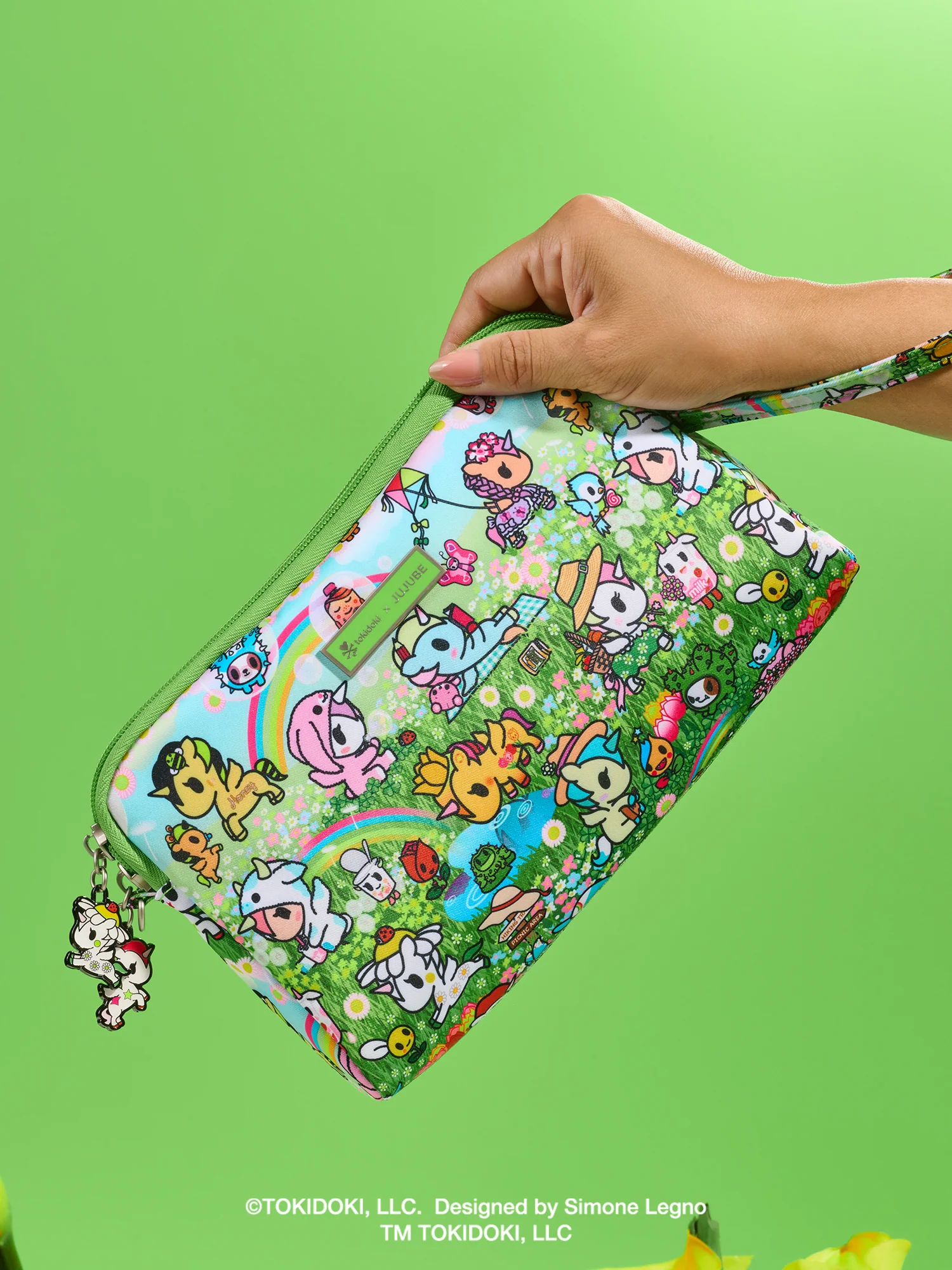 tokidoki Be Set 3-Piece Pouch Set - Meadow Blooms - Image 3