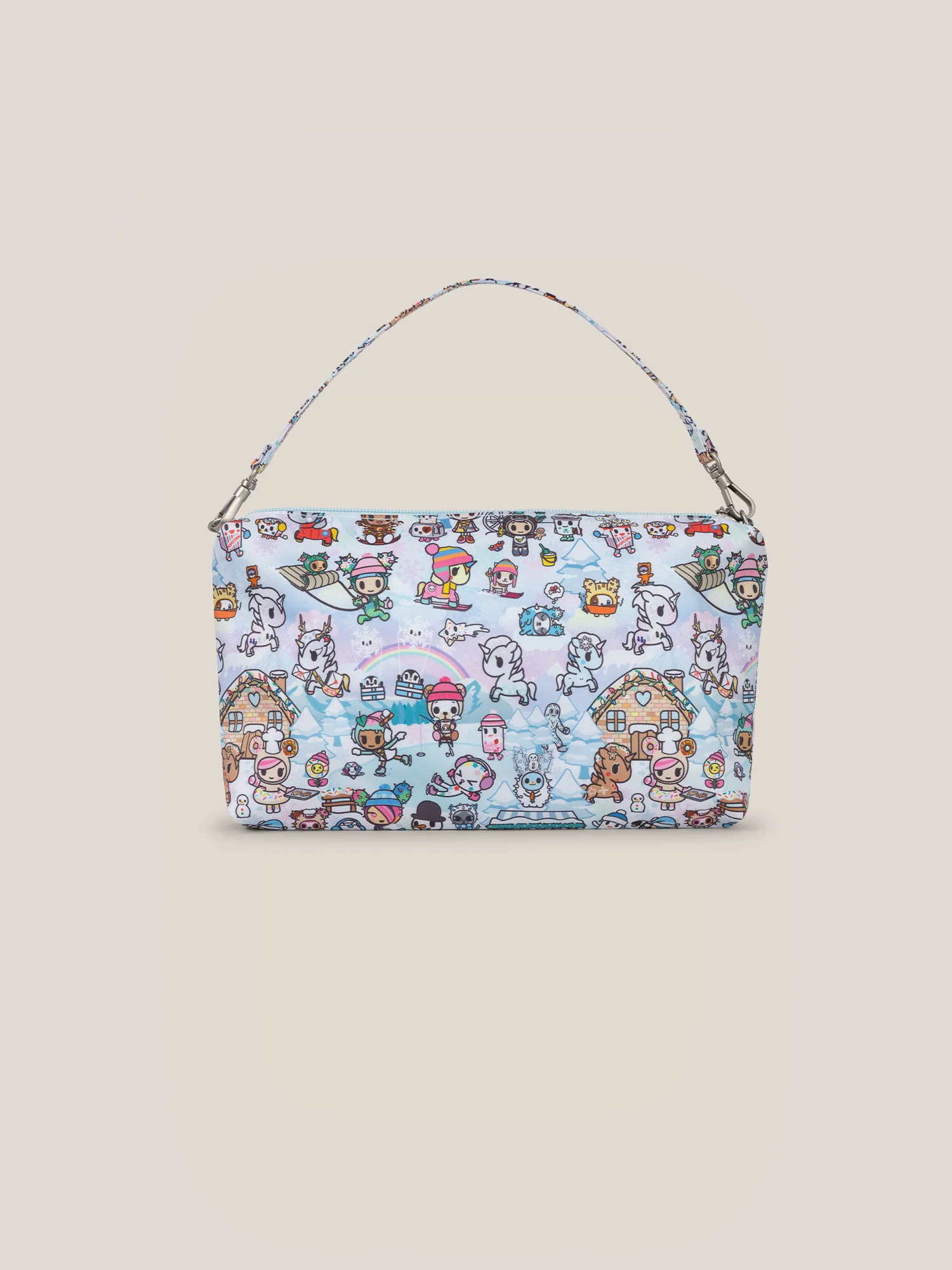 tokidoki Snow Day Be Quick Shoulder Diaper Bag Accessory — Ice Blue - Image 4