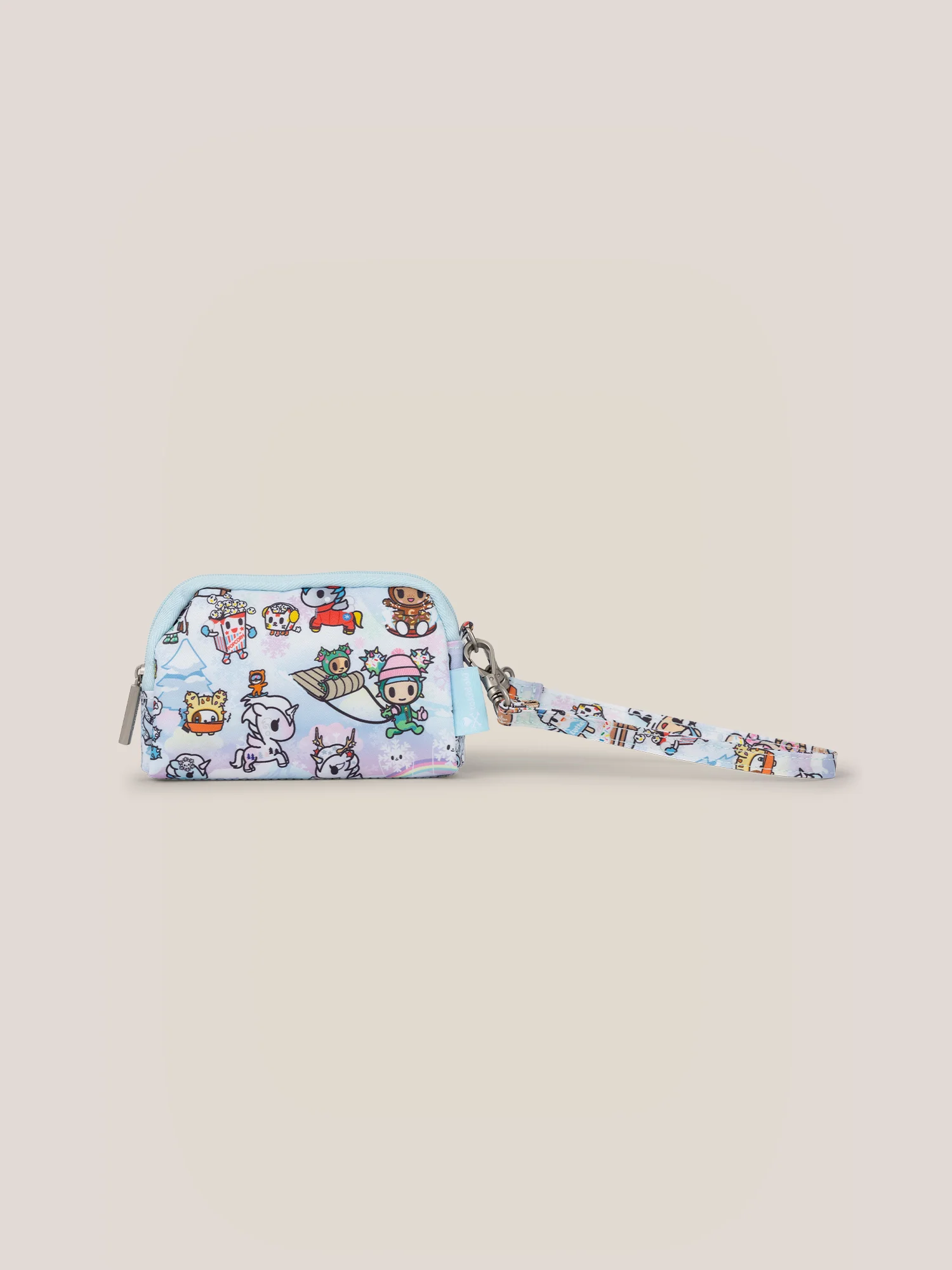 tokidoki Snow Day Be Set 3-Piece Pouch Set — Ice Blue - Image 4