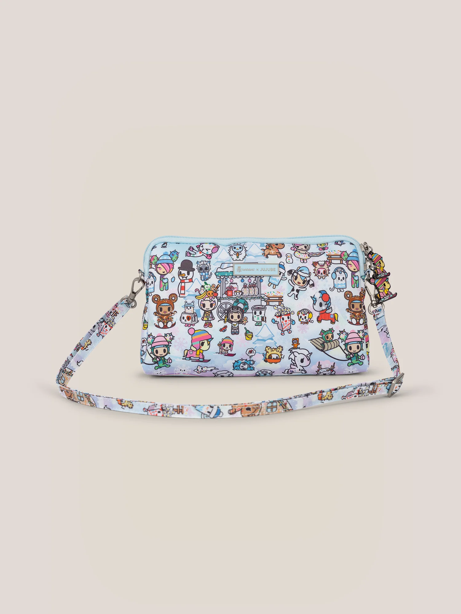 tokidoki Snow Day Be Set 3-Piece Pouch Set — Ice Blue - Image 5