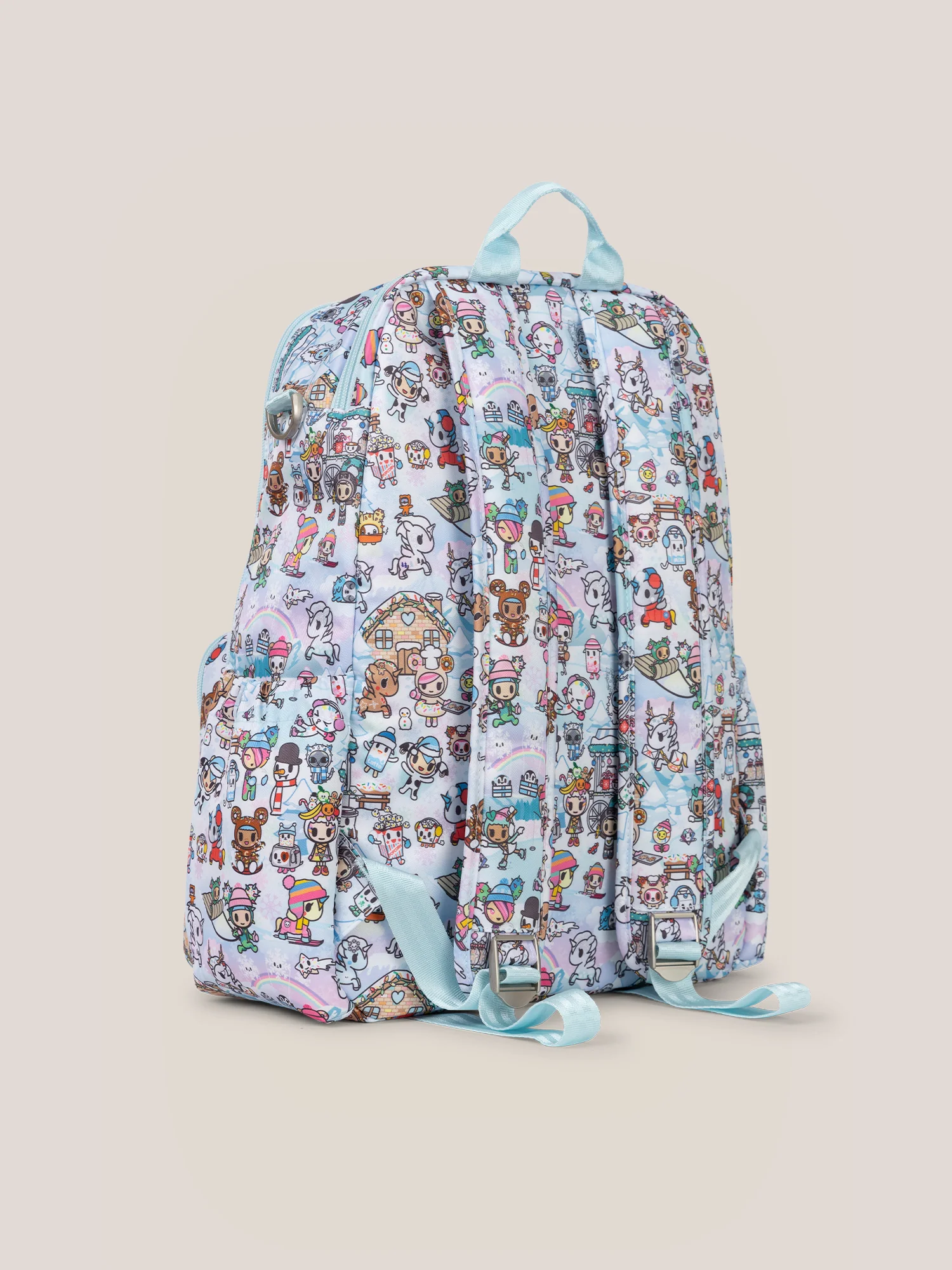 tokidoki Snow Day Zealous Backpack Diaper Bag — Ice Blue - Image 4